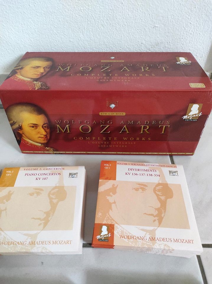 Musik CDs, Jubiläumsausgabe, Wolfgang Amadeus Mozart in Augsburg