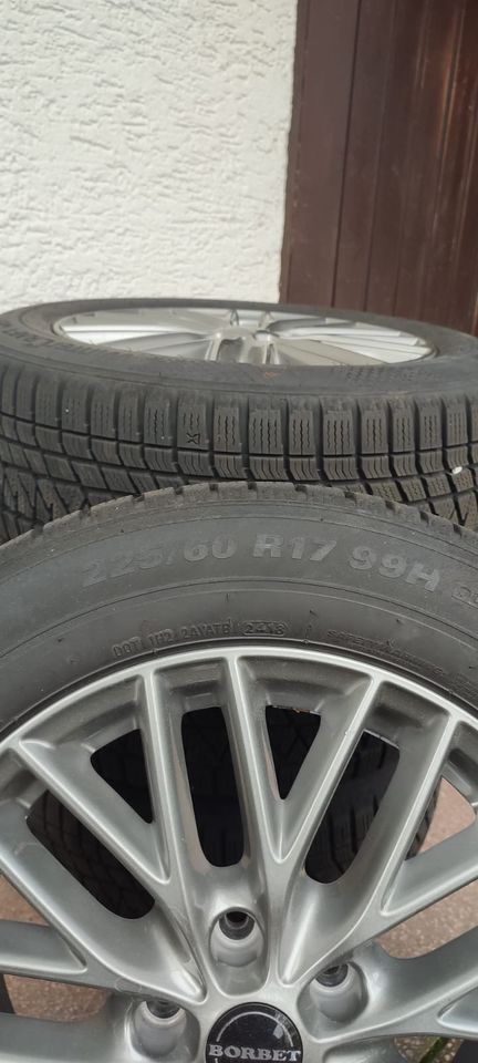 225/60 R17 Winterreifen Kompletträder Winterräder in Ammerbuch