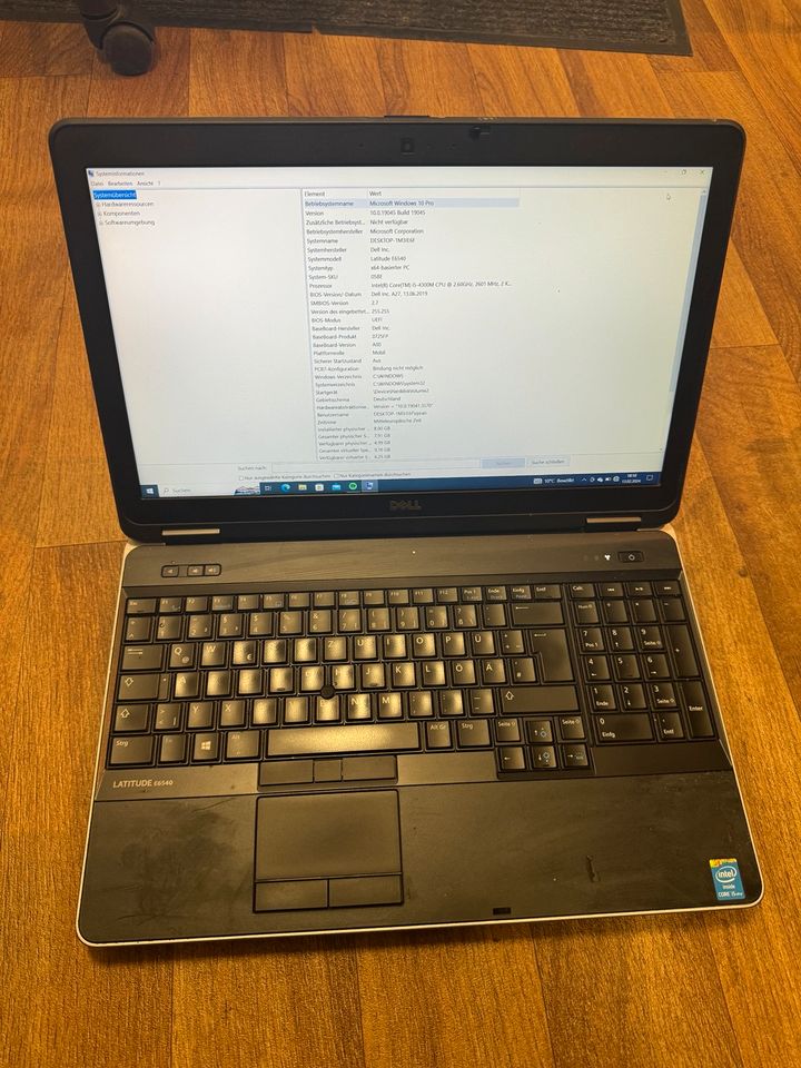 DELL Laptop / Arbeitslaptop / Latitude E6540 in Bad Nauheim