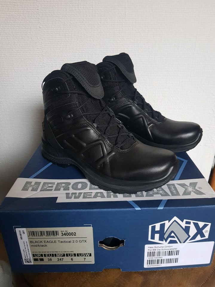 Haix Black Eagle Tactical 2.0 GTX mid black Polizei Einsatzstiefe in Karben