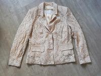 AIRFIELD Blazer gold Creme hell beige Spitze Gr. 40 L Damen Hessen - Ranstadt Vorschau