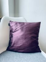 Linum Kissenhülle Seide Silk 40x40 pflaume aubergine neu Düsseldorf - Pempelfort Vorschau