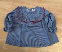 Bluse blau/weiß gestreift Top Zustand Gr. 74/80 Hessen - Gießen Vorschau