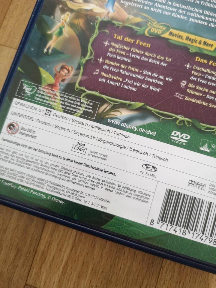 DVD Kinder Tinkerbell Besuche die Welt der Feen WaltDisney in Crimmitschau