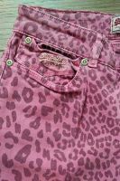 Superdry Jeans rosa pink Leopard Skinny W24 L32 XS 32 34 Nordrhein-Westfalen - Bottrop Vorschau