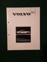 VOLVO 240 PROSPEKT AUS 1985 Altona - Hamburg Rissen Vorschau