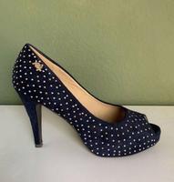 High Heels Pumps Plateau Gr 39 blau Peeptoes Party Business top Essen - Essen-Ruhrhalbinsel Vorschau