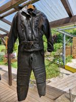 Motorradjacke und Motorradlatzhose Retro Motorradkombi Baden-Württemberg - Herrenberg Vorschau