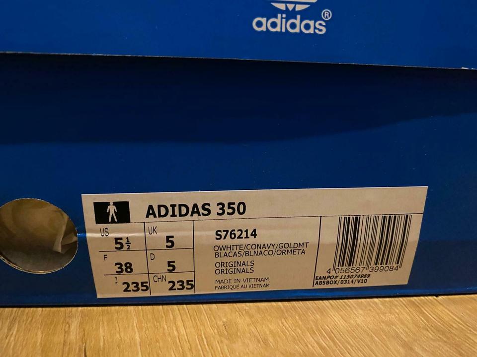 NEU⭐️ Adidas 350 Limited Edition S76214 Gr. 38,5 off white ⭐️ in Dietramszell