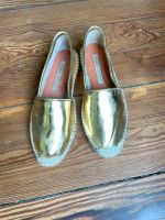 Buffalo Leder Espadrille Gold NEU Berlin - Steglitz Vorschau