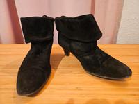 Schwarze Wildleder Stiefeletten, Bullboxer, Gr. 40 Sachsen - Hoyerswerda Vorschau