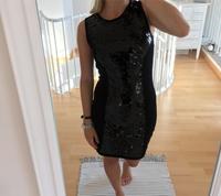 Festliches Pailletten Strick Kleid ärmellos 34 36 xs s Bayern - Ingolstadt Vorschau