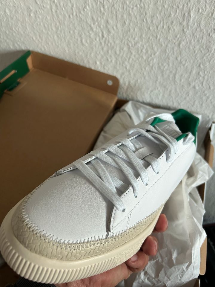 PUMA Borussia Mönchengladbach Sneaker Turnschuhe Basket Trim 45 in Korschenbroich