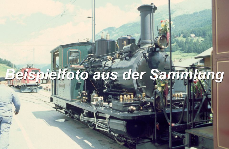 Konvolut  an Eisenbahn Farb Dias, Schmalspurbahnen Schweiz, 2002 in Brühl