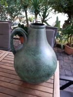 Bauchige Bodenvase Keramik grün meliert. Rheinland-Pfalz - Mertesdorf Vorschau