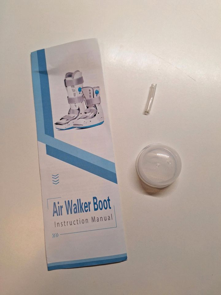 Medizinischer aufblasbarer Wanderschuhe, Gr. L, Air walker boot in Großniedesheim