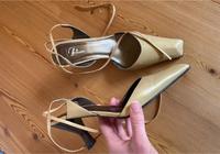 Bata Kitten Heels zum schnüren schleife Vintage y2k Bayern - Regensburg Vorschau