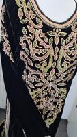 Kaftan Takschita Kleid schwarz Gold ohne Gürtel Hessen - Wöllstadt Vorschau