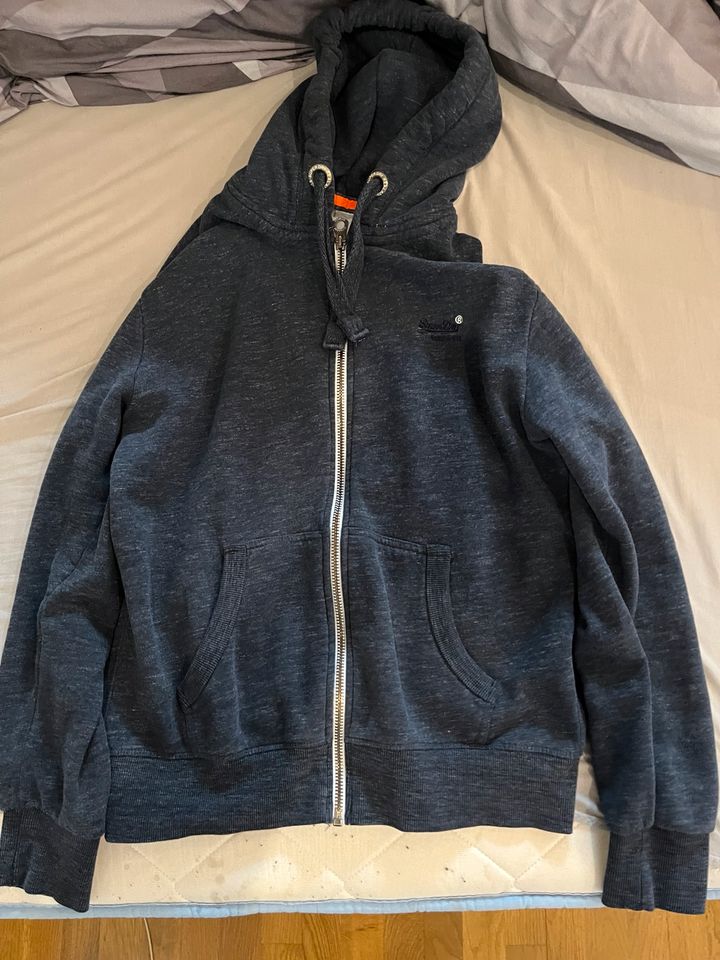 SuperDry Sweatshirt-Jacke Größe XL (L) in Duisburg