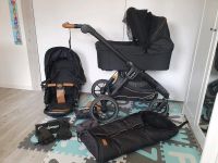 Emmaljunga Kinderwagen NXT90 schwarz/braun Nordfriesland - Wobbenbüll Vorschau