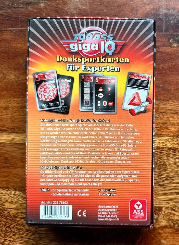 Spiel ‚GIGA IQ Denksportkarten für Experten von ASS‘ in Freiburg im Breisgau