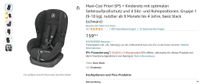 Maxi-Cosi Priori SPS Kindersitz (9-18 kg) ab 9 Monate bis 4 Jahre Nordrhein-Westfalen - Remscheid Vorschau