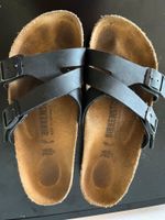 Birkenstock Salina Sandale Schuhe 36 schwarz top Zustand Frankfurt am Main - Seckbach Vorschau