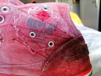 Gr. 41 Replay rot cool  Leinenschuhe Chucks Sportschuhe Sneakers Sachsen-Anhalt - Quedlinburg Vorschau