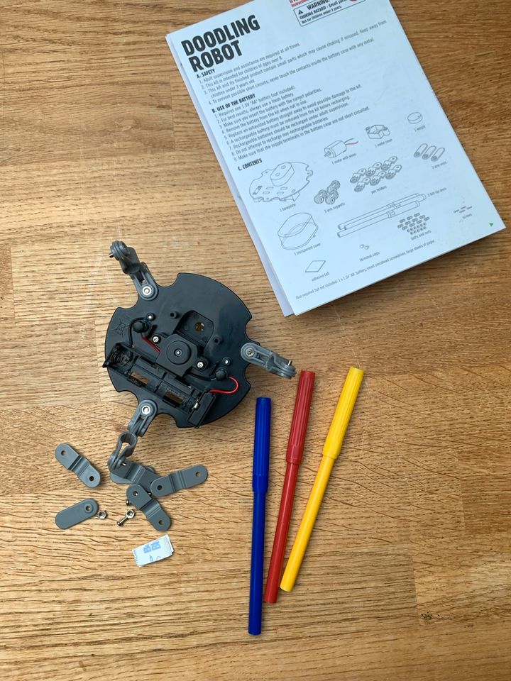 Doodling Robot Mechanik Set Lernen experimentieren Roboter 4m in Schwäbisch Gmünd