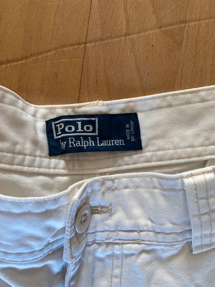 Polo Ralph Lauren Classic Cargo Shorts weiß wie neu große  W 40 in Hamburg