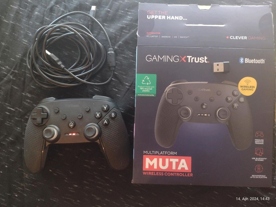 GAMINGX Trust bloutooth Controller in Norden