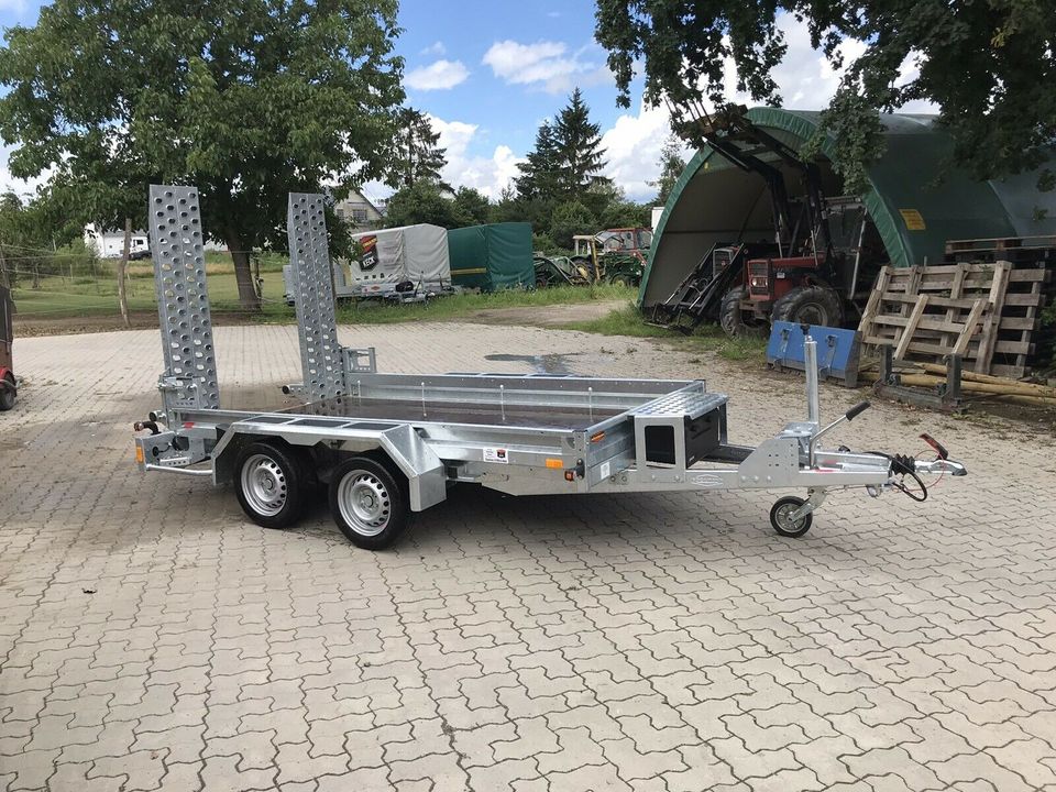 Böckmann BT-ST 3016/27 AS Anhänger Bagger Tieflader in Rheinau