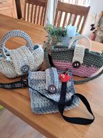 Selbst gestrickte Handtaschen  Schleswig-Holstein - Stapel (bei Husum) Vorschau