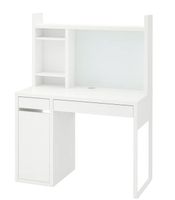 Ikea Micke Schreibtisch mit Aufsatz und Stuhl / beide weiß West - Sossenheim Vorschau