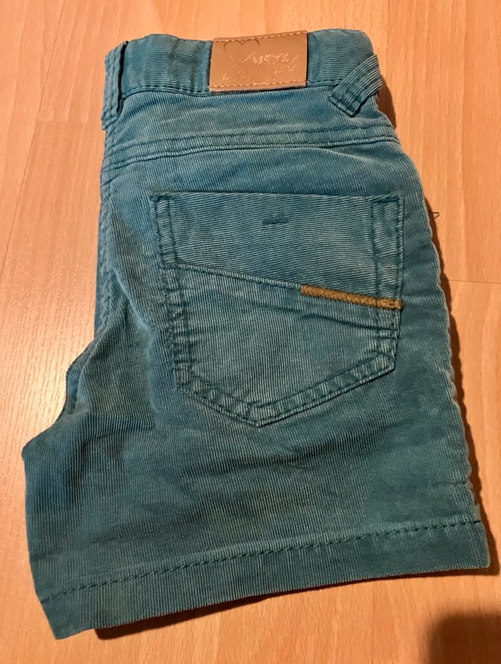 Kurze Cord Hose, Shorts, Mexx, 116, Türkis in Rosenheim