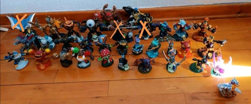 Skylanders Figuren Sensei Airstrike Kingpen Wolfgang Wii in Aachen