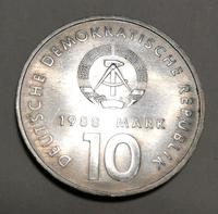 Münze "10 DDR Mark von 1988 / DDR Sport" Hessen - Feldatal Vorschau