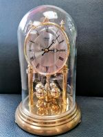 Hermle Quartz Tischuhr Drehpendel Uhr goldfarben Hessen - Schlitz Vorschau