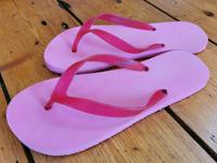 Flip Flops Zara pink rosa Zehentrenner 41 neon Sommer Pantoletten Niedersachsen - Oldenburg Vorschau