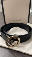 Gucci Gürtel mit GG Schnalle Leder 3,5cm 75cm Hessen - Obertshausen Vorschau