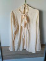 Bluse mit Schleife türkis beige/ weiß Baden-Württemberg - Weinheim Vorschau