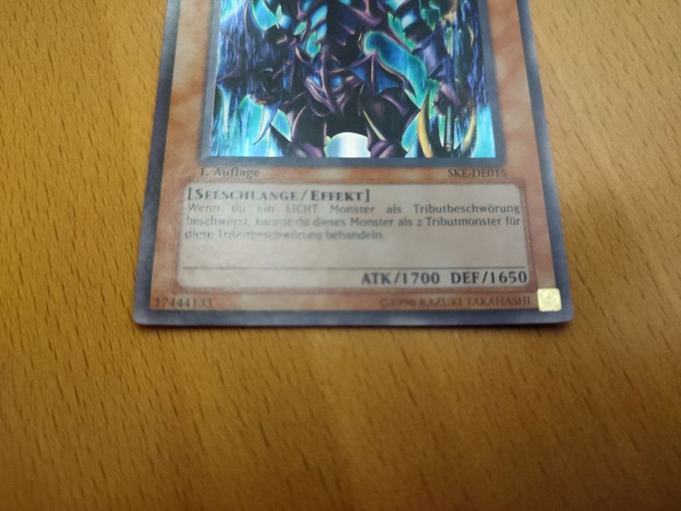 YuGiOh Seepferd-Kaiser 1. Auflage SKE-DE015 in Kamenz