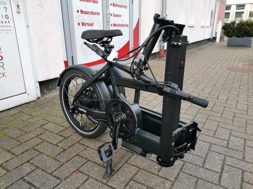 E-Lastenrad CAR.LOS V1 Full - Klappbares Compact-Utility-Bike in Osnabrück