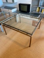 Couchtisch Eisen Goldpatina 100x100x52 cm Glassplatte 20 mm Bayern - Regensburg Vorschau