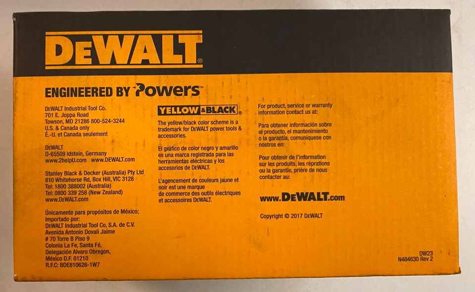 DEWALT | DDF6100045 | C4 Pins 45mm x 2,6mm | 700Stk | NEU! in Zetel