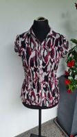 Comma Chiffon Bluse Shirt 36 S 38 M rot weiß schwarz Bayern - Burgau Vorschau