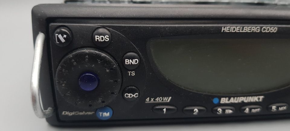 Blaupunkt Radio Heidelberg CD 50, mit Rahmen, Entriegelung in Hamburg