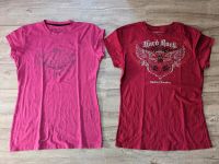 Hard Rock Cafe T-Shirt gr. L für Damen rot, pink Bayern - Kissing Vorschau