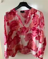 Monari Blusenshirt Shirt Sommer pink weiß Gr. 36 Hessen - Eichenzell Vorschau