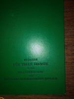 grüne  Urkundenmappe A 5 , Zoll, DDR, datiert " 1.5.71" Brandenburg - Potsdam Vorschau